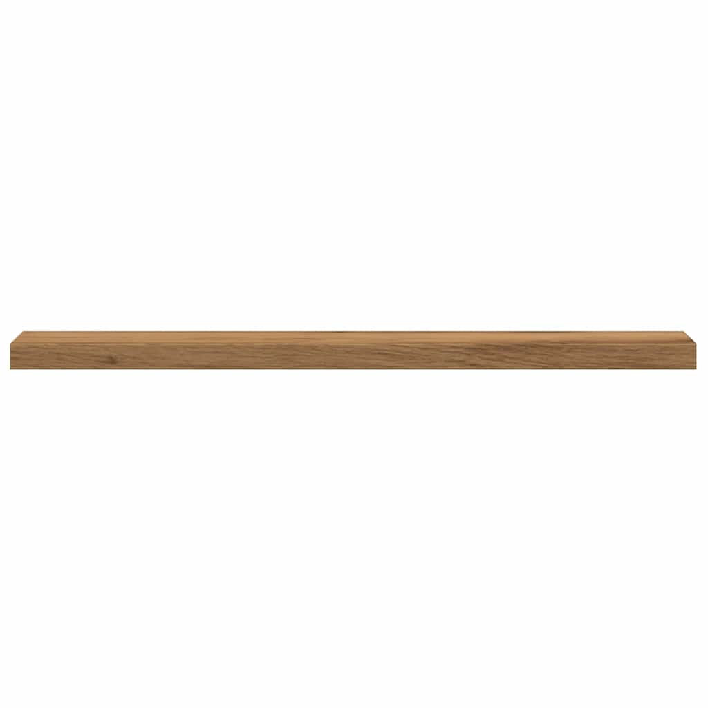 Zidne police 4 kom boja hrasta 40x10x1,5 cm konstruirano drvo
