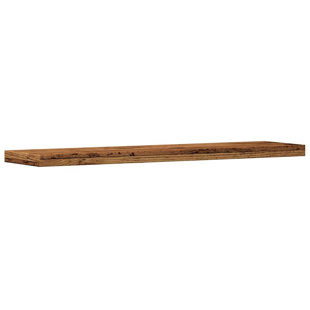 Zidne police 4 kom staro drvo 40x20x1,5 cm konstruirano drvo
