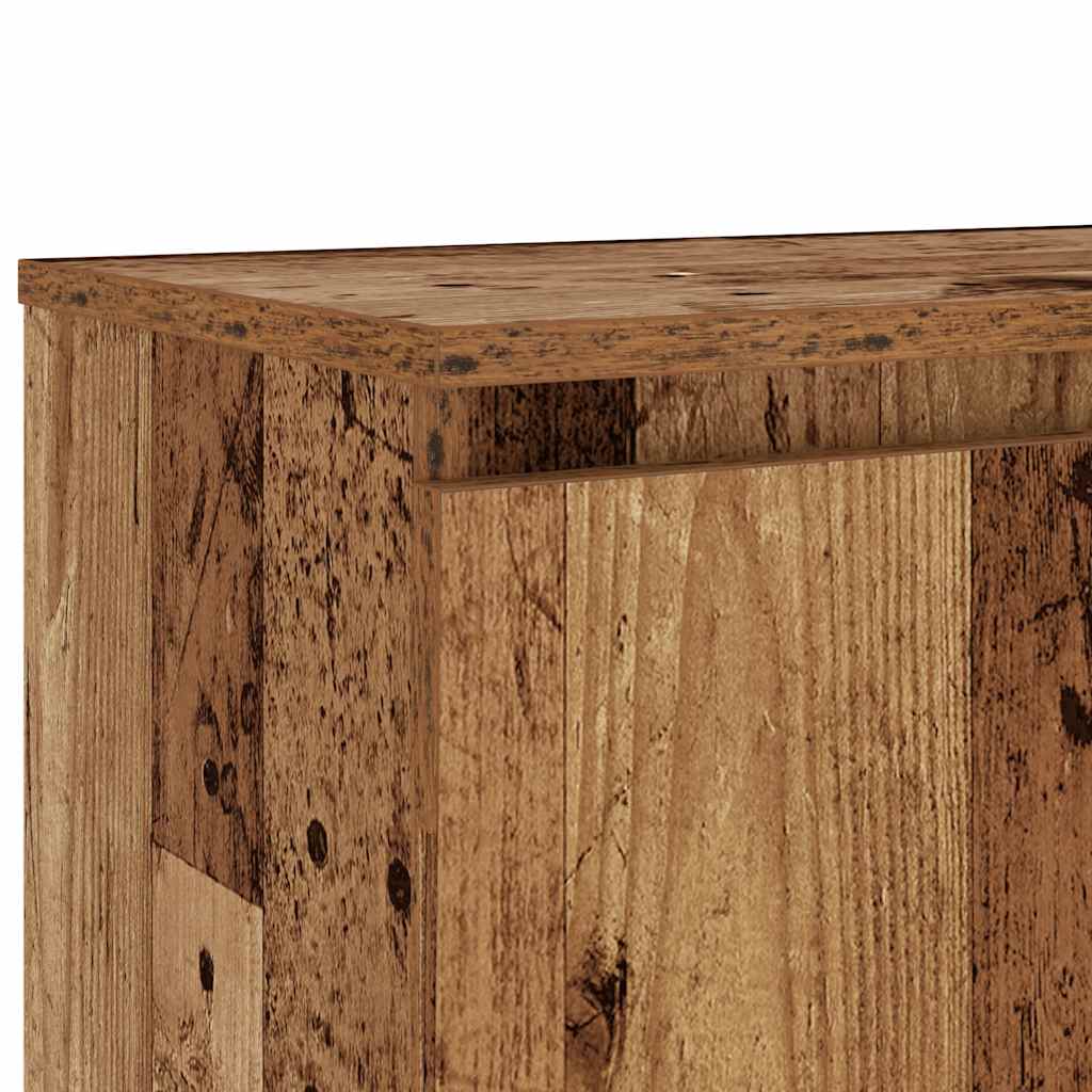 TV ormarić LED boja drva 120x30x36 cm konstruirano drvo