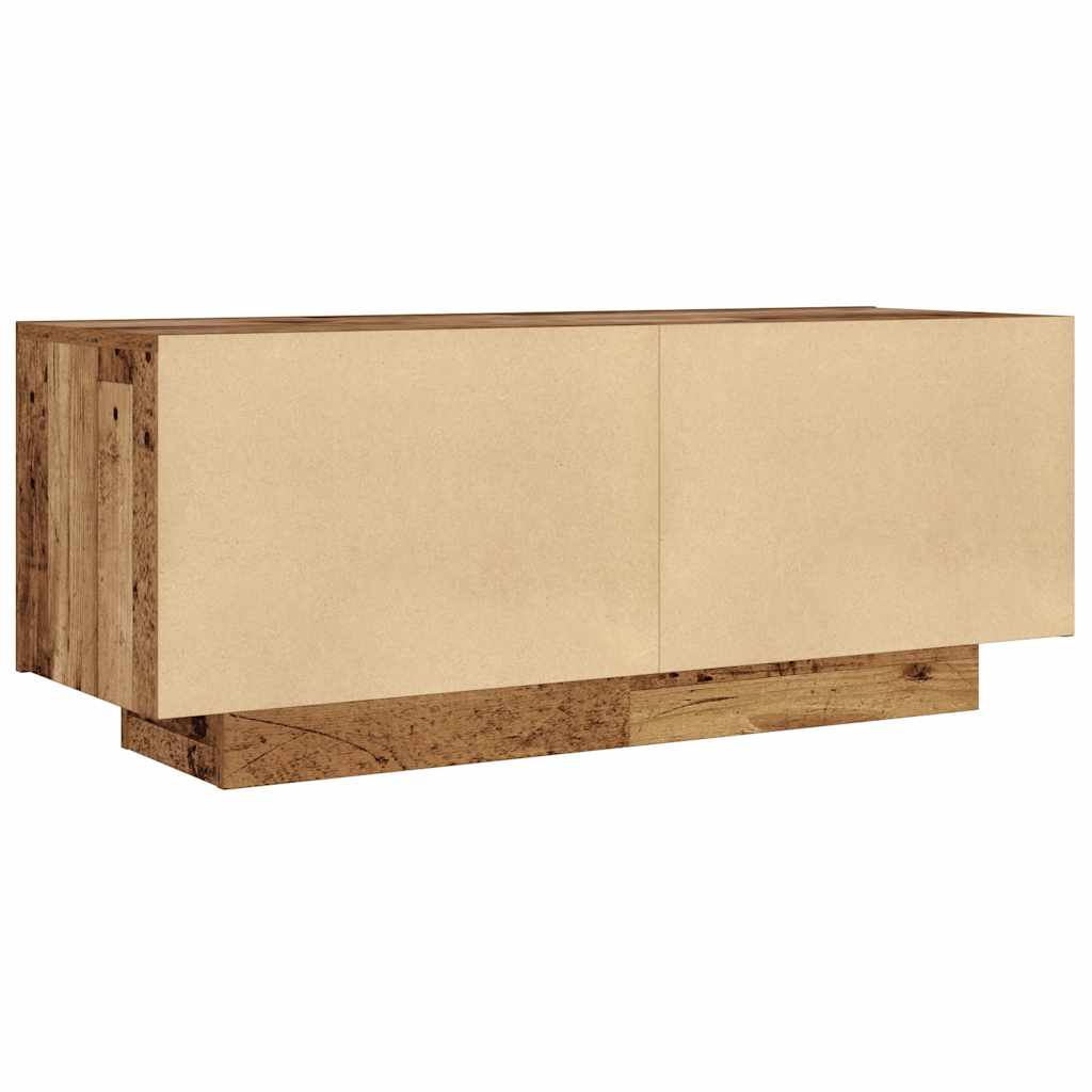 TV ormarić boja starog drva 100 x 35 x 40 cm konstruirano drvo