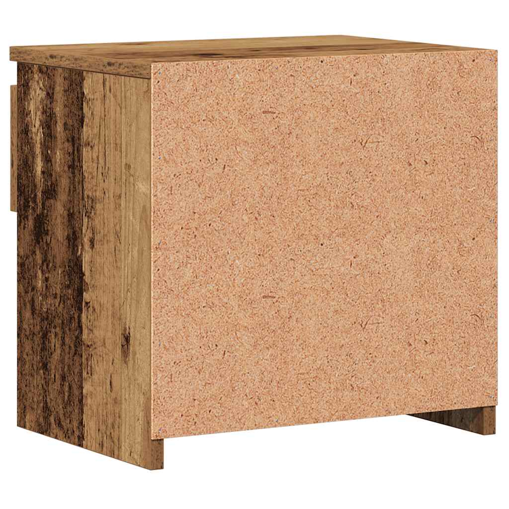 Noćni ormarići 2 kom staro drvo 40x30x39 cm konstruirano drvo