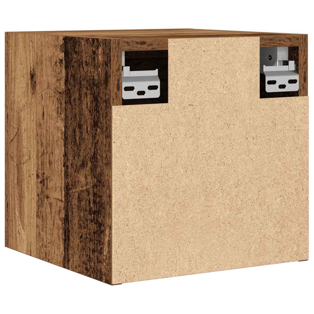 Zidni TV ormarić Staro drvo 30,5x30x30 cm