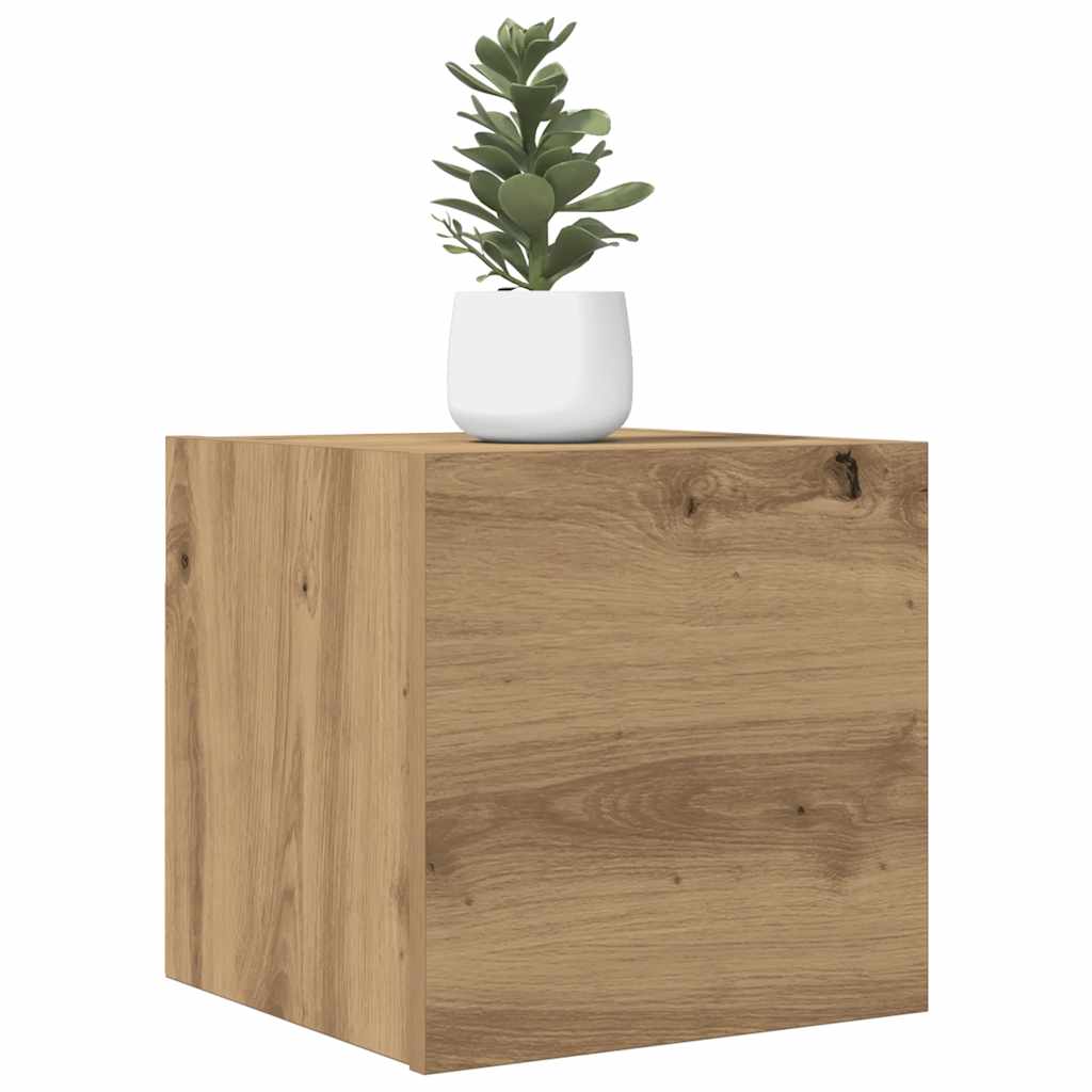 2-dijelni zidni TV ormarić Artisan hrast 30,5x30x30 cm