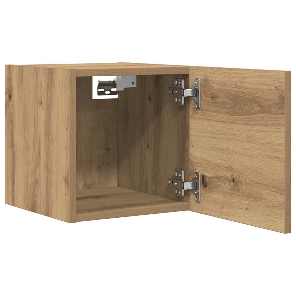 2-dijelni zidni TV ormarić Artisan hrast 30,5x30x30 cm