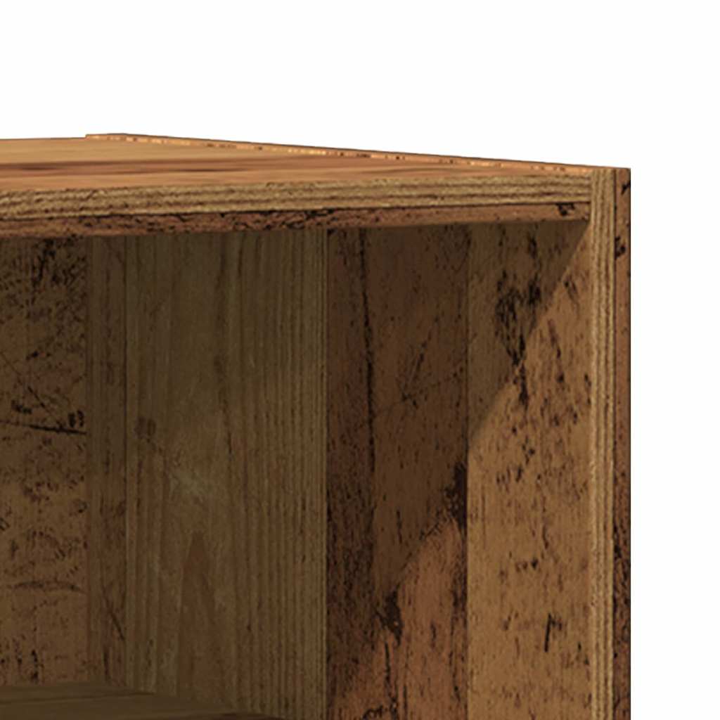 Noćni ormarići 2 kom Staro drvo 40x30x50 cm Konstruirano drvo