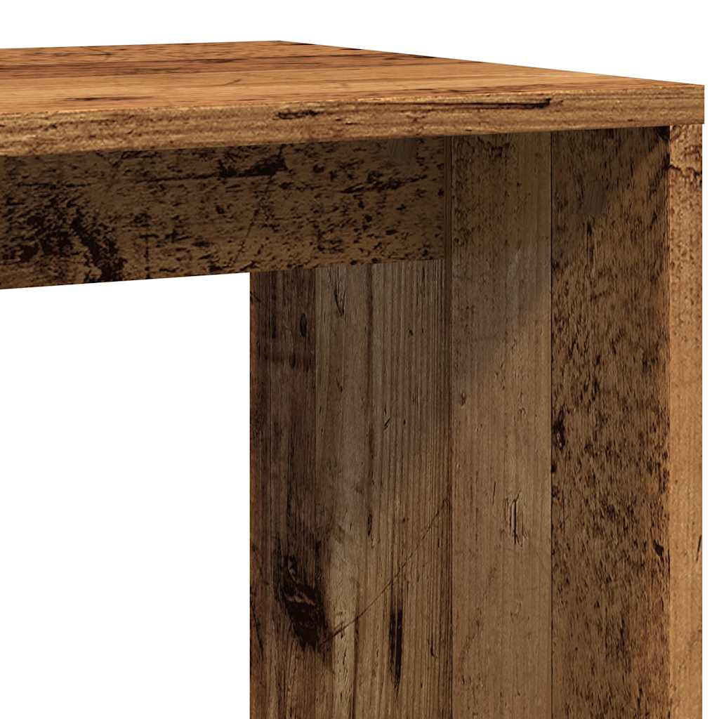 Pomoćni stol staro drvo 59x36x38 cm konstruirano drvo
