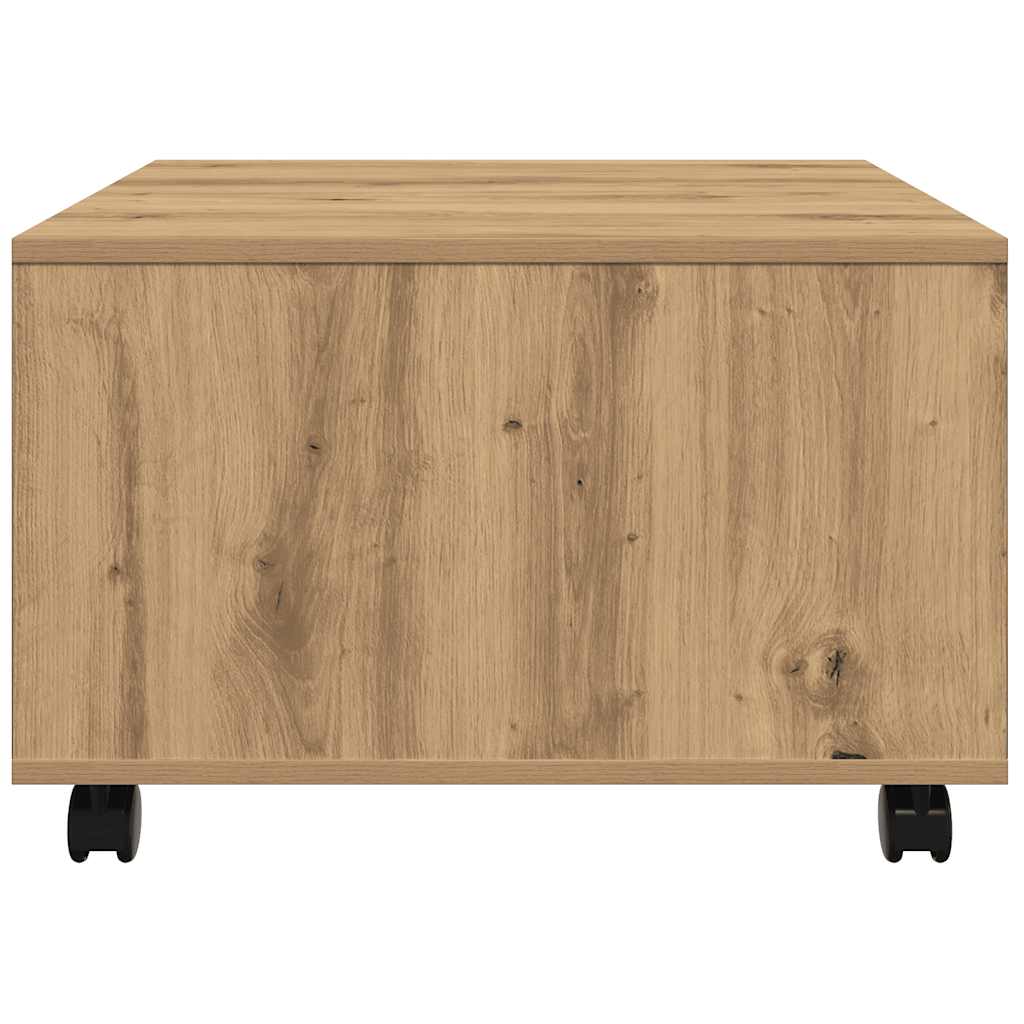 Stol za kavu Artisan hrast 60x60x38 cm izrađeno drvo