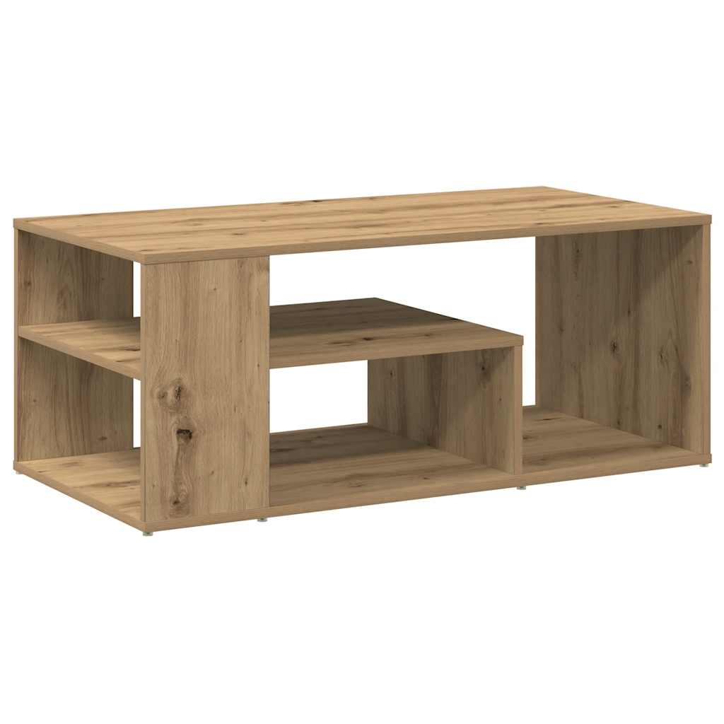 Stol za kavu Artisan hrast 100x50x40 cm izrađeno drvo