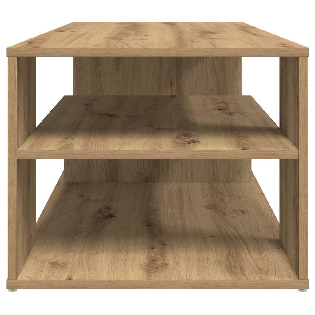 Stol za kavu Artisan hrast 100x50x40 cm izrađeno drvo
