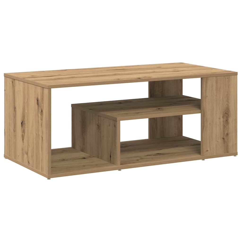 Stol za kavu Artisan hrast 100x50x40 cm izrađeno drvo