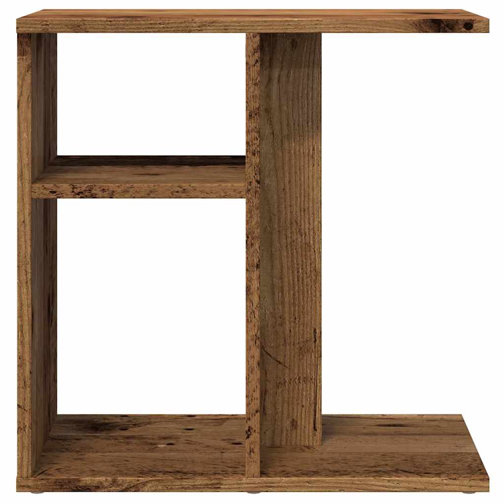 Pomoćni stol staro drvo 50x30x50 cm konstruirano drvo