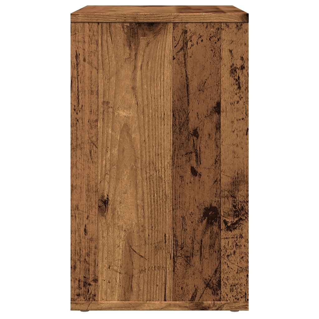 Pomoćni stol staro drvo 50x30x50 cm konstruirano drvo