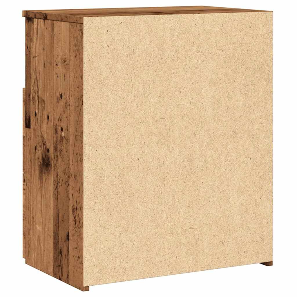 Noćni ormarići 2 kom boja drva 50x32x60 cm konstruirano drvo