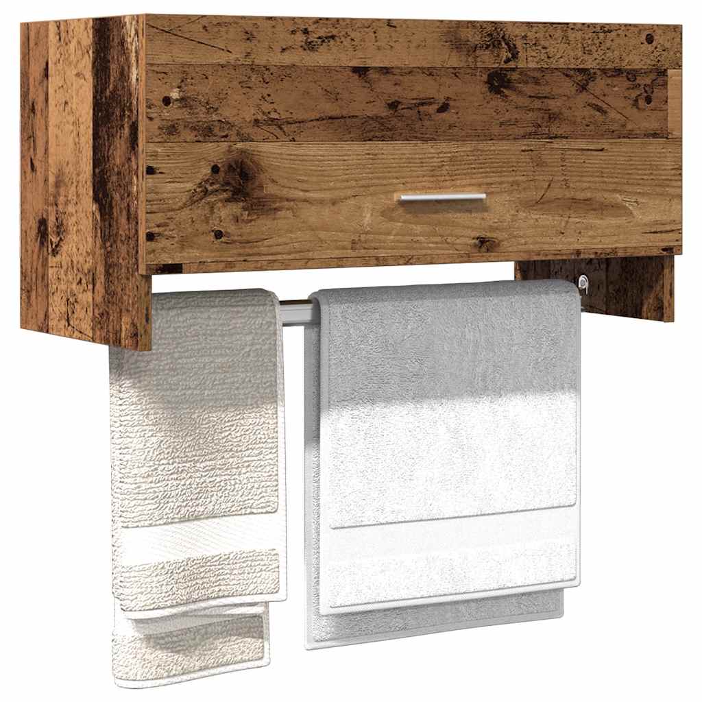 Ormar staro drvo 70x32,5x35 cm konstruirano drvo