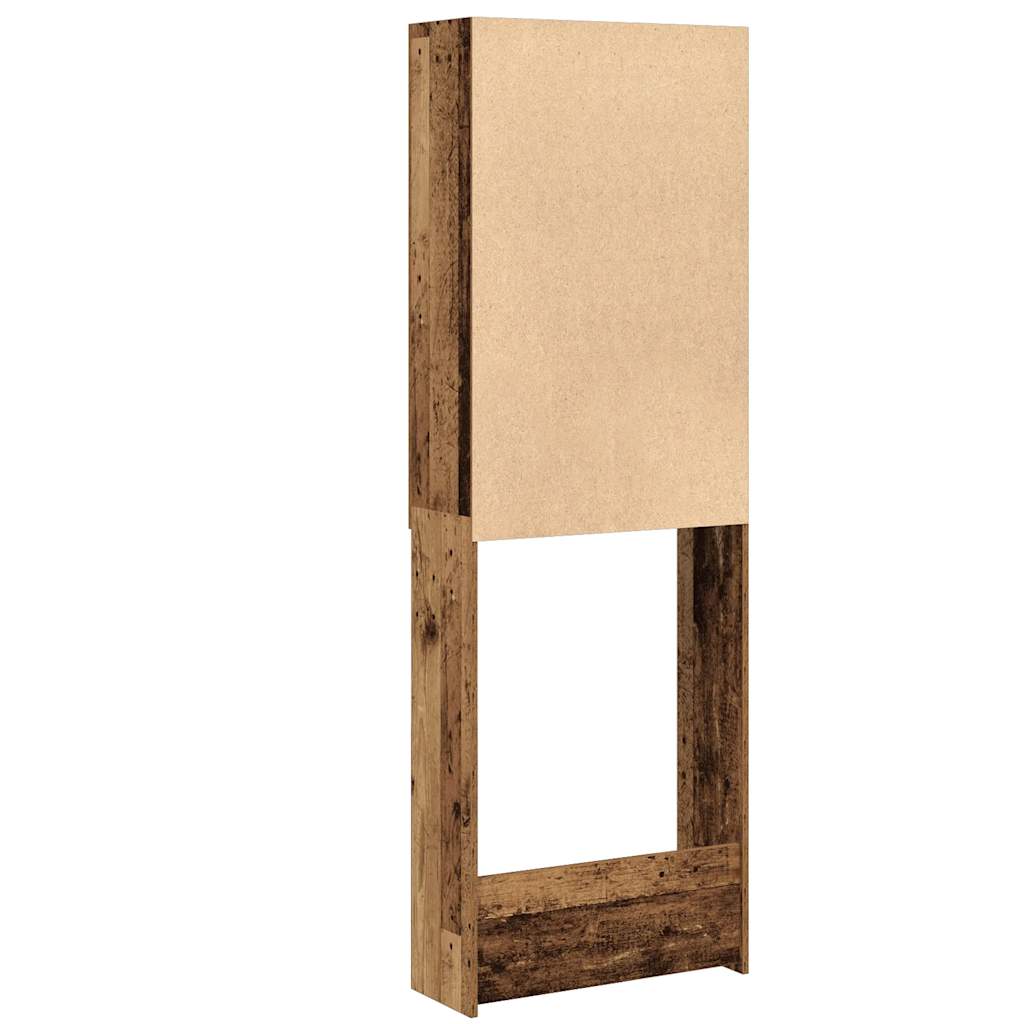 Ormar za perilicu rublja staro drvo 64x25,5x190 cm