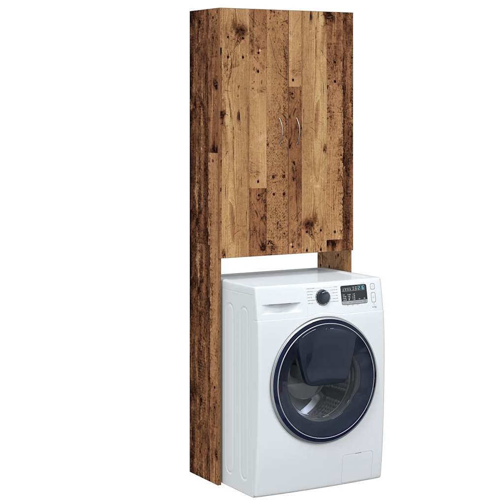 Ormar za perilicu rublja staro drvo 64x25,5x190 cm