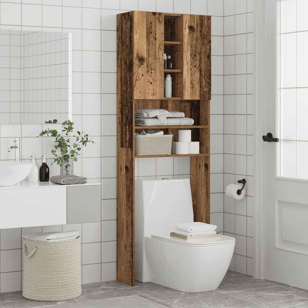 Ormar za perilicu rublja staro drvo 64x25,5x190 cm