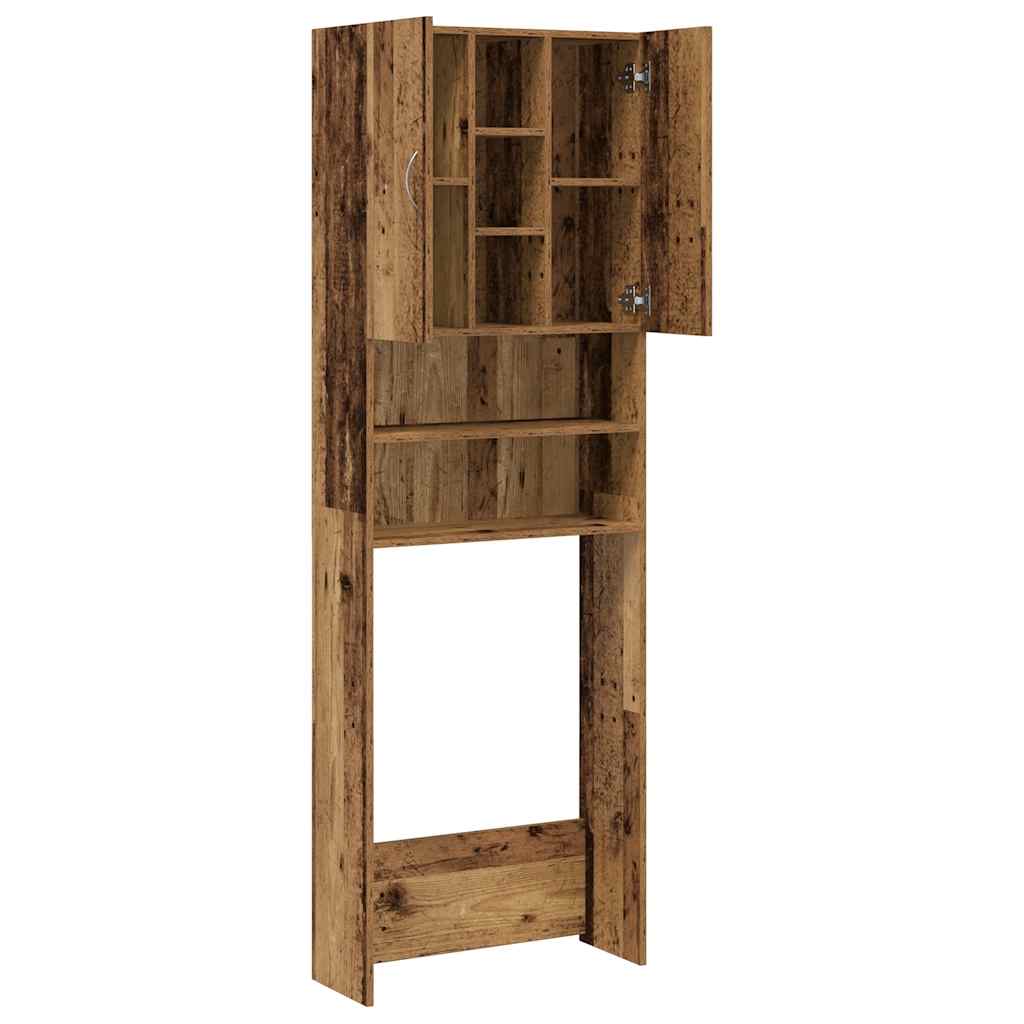 Ormar za perilicu rublja staro drvo 64x25,5x190 cm