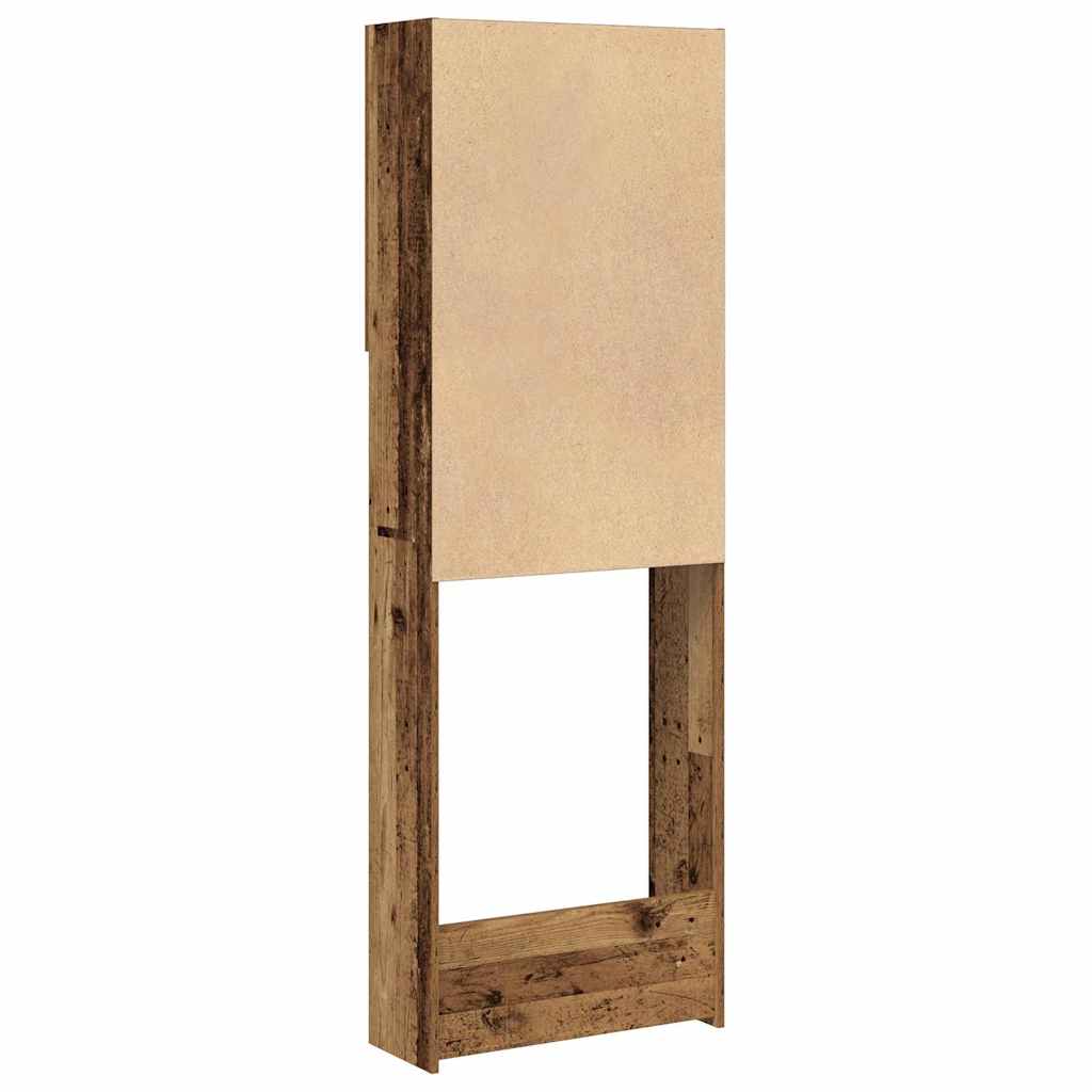 Ormar za perilicu rublja staro drvo 64x25,5x190 cm