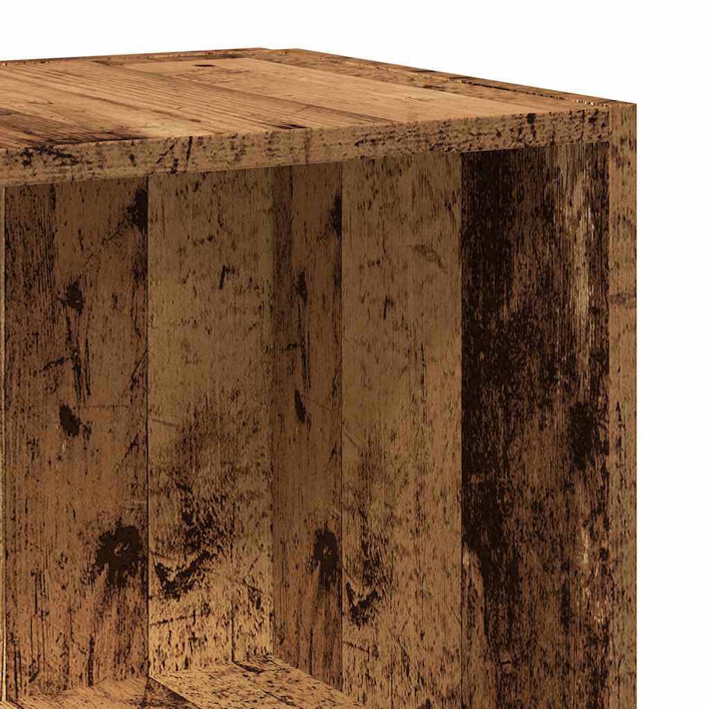 Kutni ormarić staro drvo 33x33x67 cm konstruirano drvo