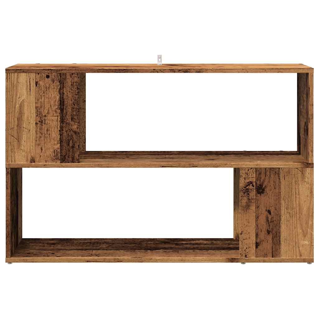 Ormar za knjige staro drvo 100x24x63 cm konstruirano drvo