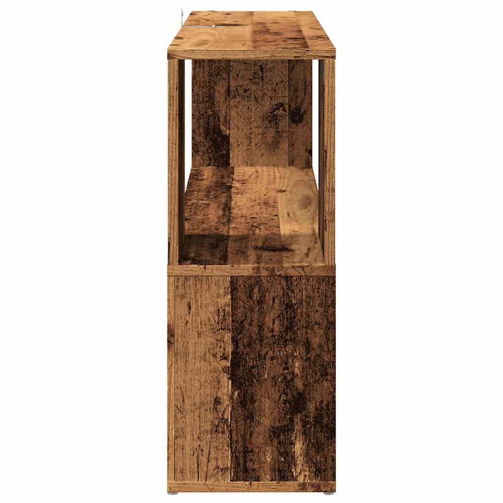 Ormar za knjige staro drvo 100x24x63 cm konstruirano drvo