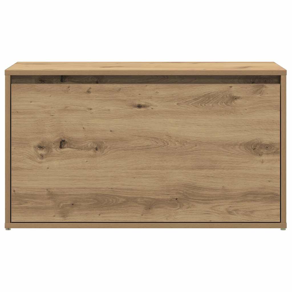 Klupa za dvoranu 80x40x45 cm Artisan hrast izrađen od drveta
