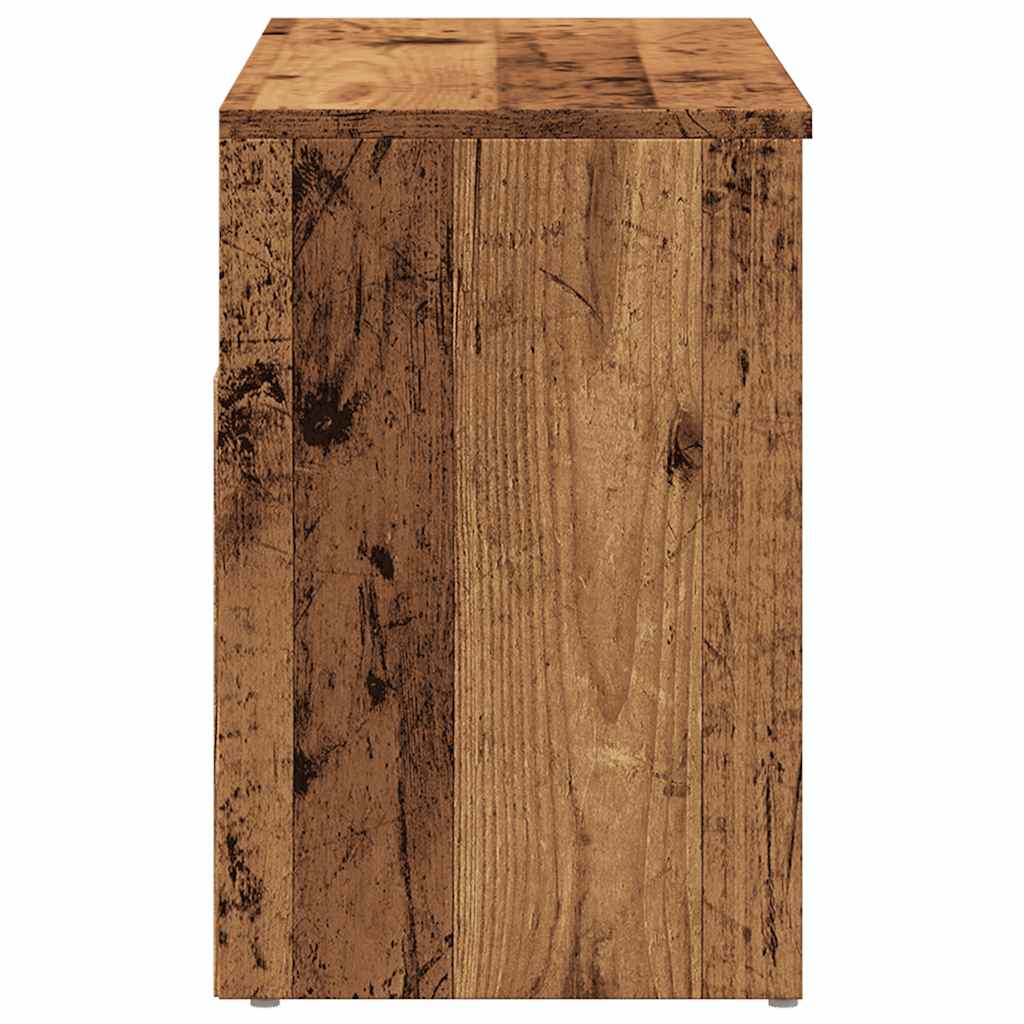Klupa za cipele staro drvo 80x30x45 cm izrađeno drvo