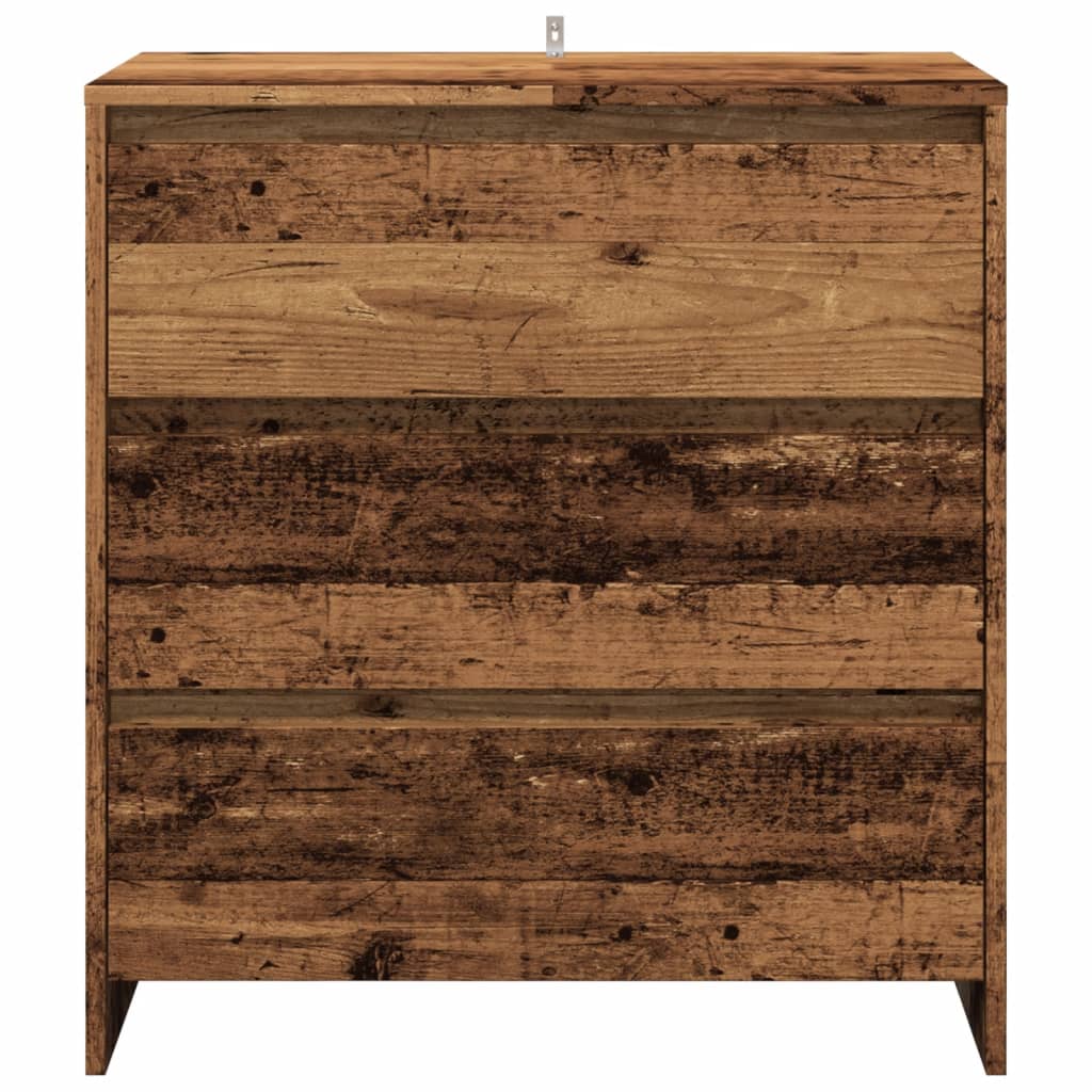Komoda boja starog drva 70 x 41 x 75 cm od konstruiranog drva