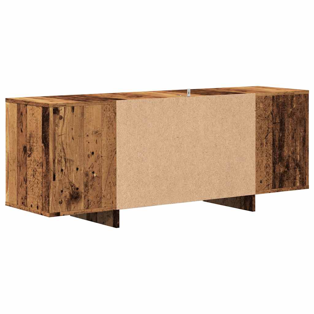 TV ormarić staro drvo 130x35x50 cm konstruirano drvo