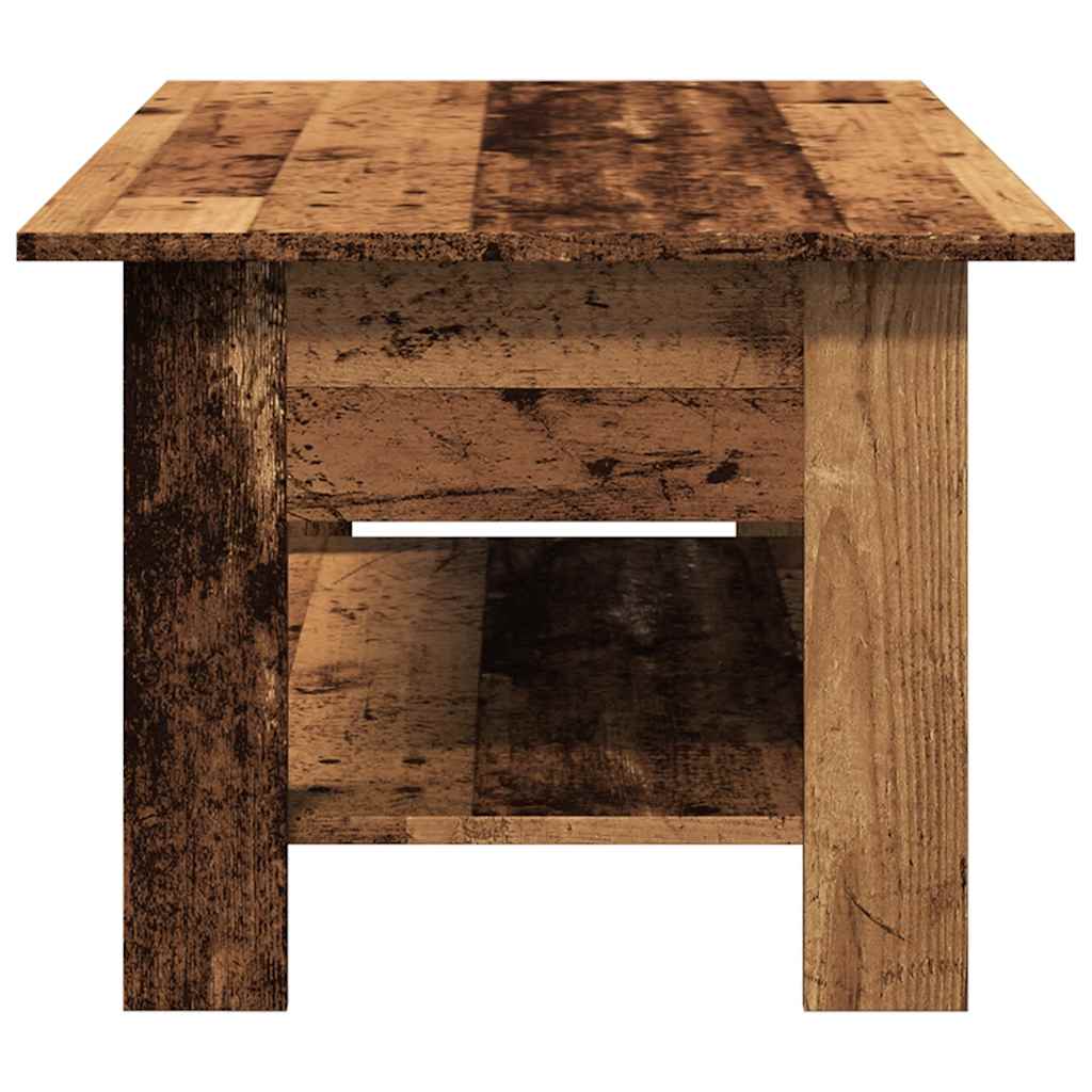 Stolić za kavu boja staro drvo 102x55x42 cm konstruirano drvo