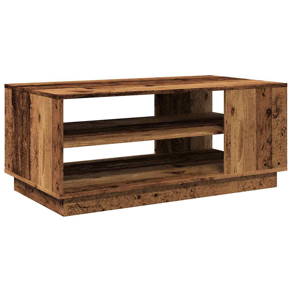 Stol za kavu staro drvo 102x55x43 cm konstruirano drvo