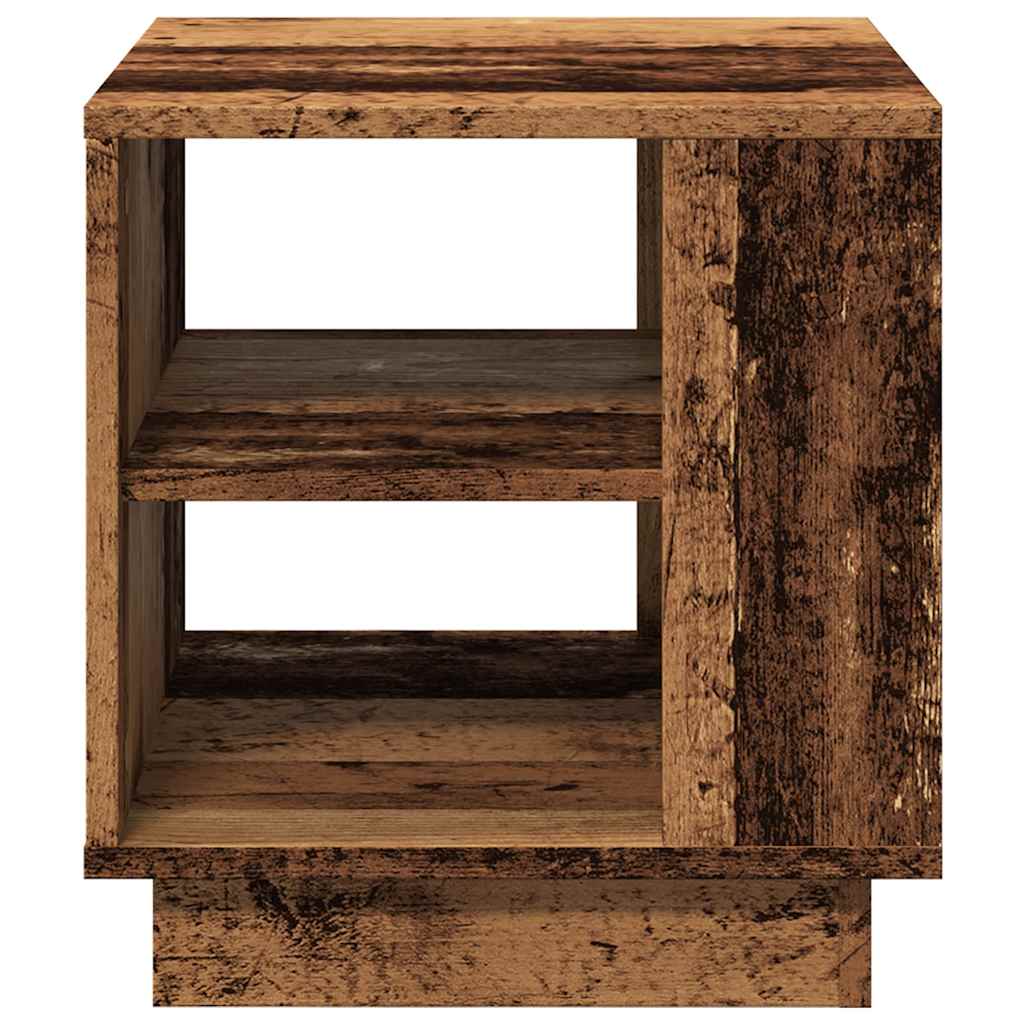 Stol za kavu staro drvo 40x40x43 cm konstruirano drvo