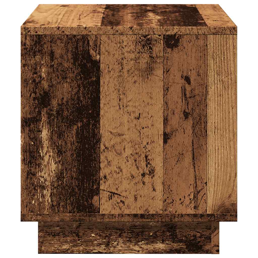 Stol za kavu staro drvo 40x40x43 cm konstruirano drvo