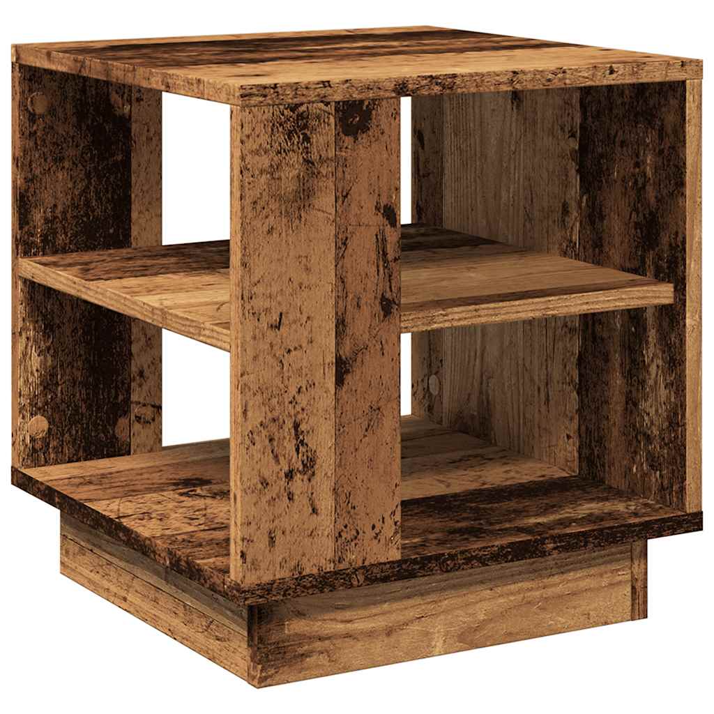 Stol za kavu staro drvo 40x40x43 cm konstruirano drvo