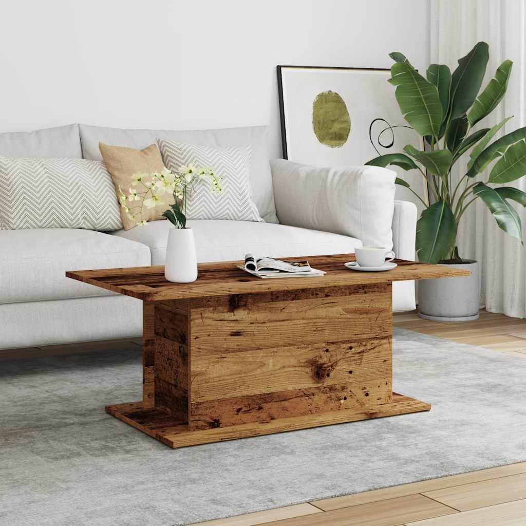 Stol za kavu staro drvo 102x55,5x40 cm konstruirano drvo