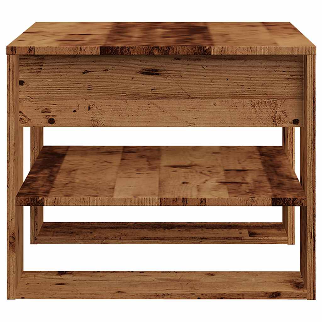 Stol za kavu staro drvo 55,5x55x45 cm konstruirano drvo