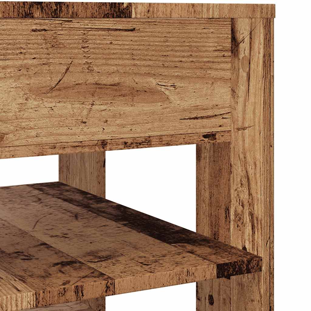 Stol za kavu staro drvo 55,5x55x45 cm konstruirano drvo
