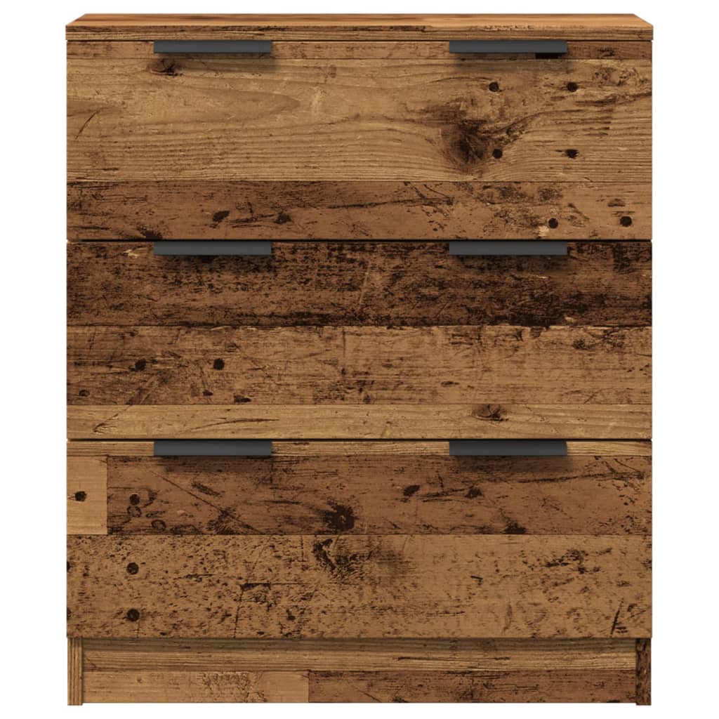 Komoda boja starog drva 60 x 30 x 70 cm od konstruiranog drva