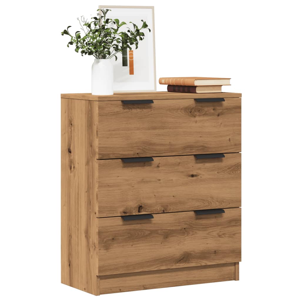 Komoda boja hrasta artisan 60x30x70 cm od konstruiranog drva