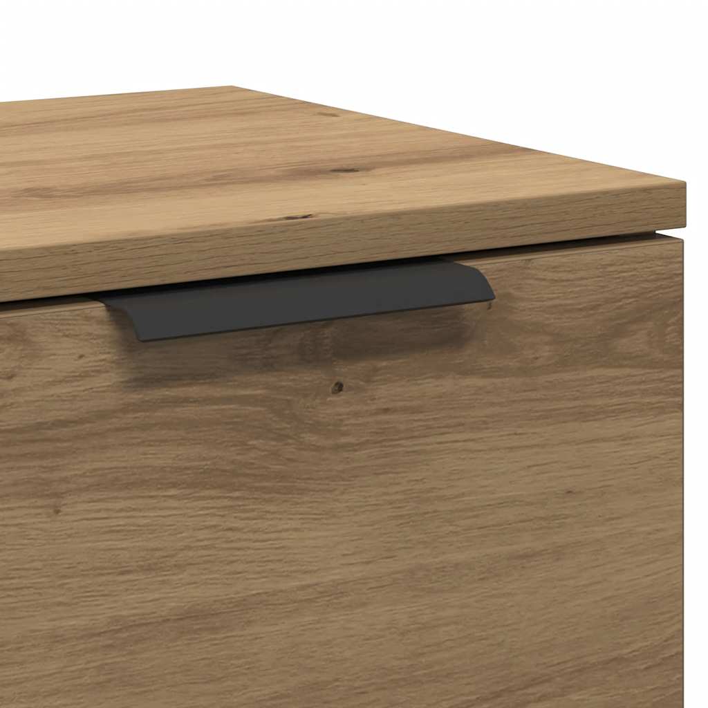 Komoda boja hrasta artisan 60x30x70 cm od konstruiranog drva