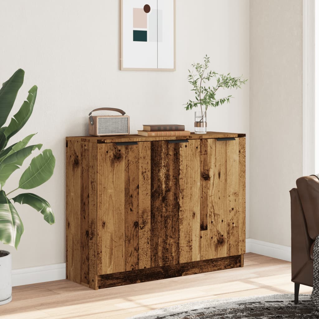 Komoda boja staro drvo 90,5x30x70 cm od konstruiranog drva