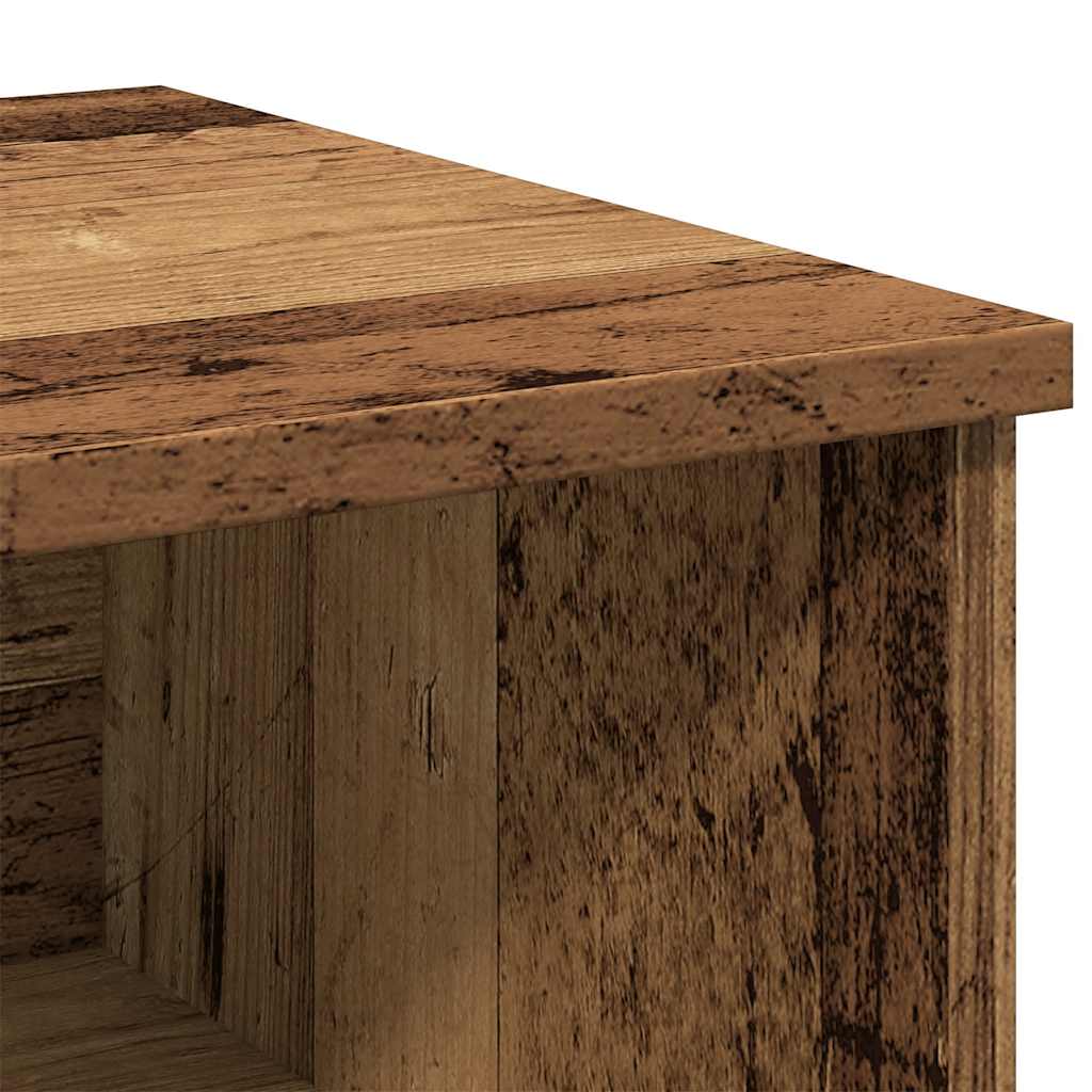 Noćni ormarići 2 kom Staro drvo 40x36x65 cm Konstruirano drvo