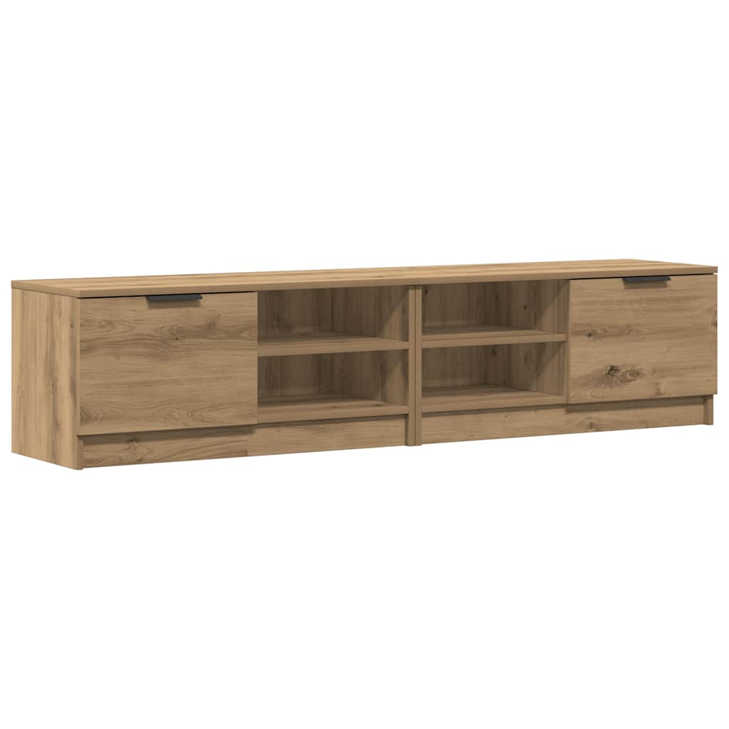 2-dijelni TV ormarić Artisan hrast 80x35x36,5 cm izrađeno drvo
