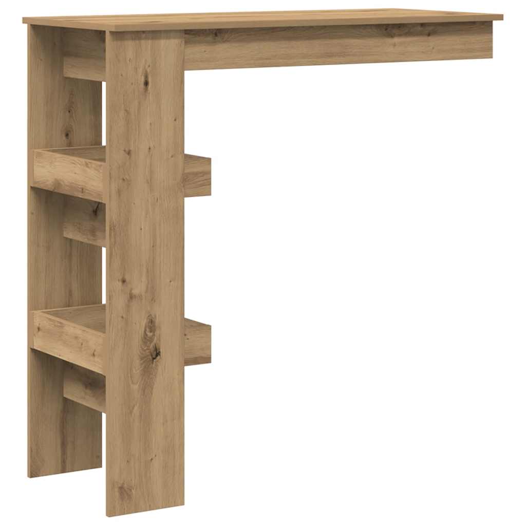 Zidni barski stol Artisan hrast 102x45x103,5 cm izrađeno drvo