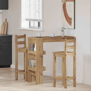 Zidni barski stol Artisan hrast 102x45x103,5 cm izrađeno drvo