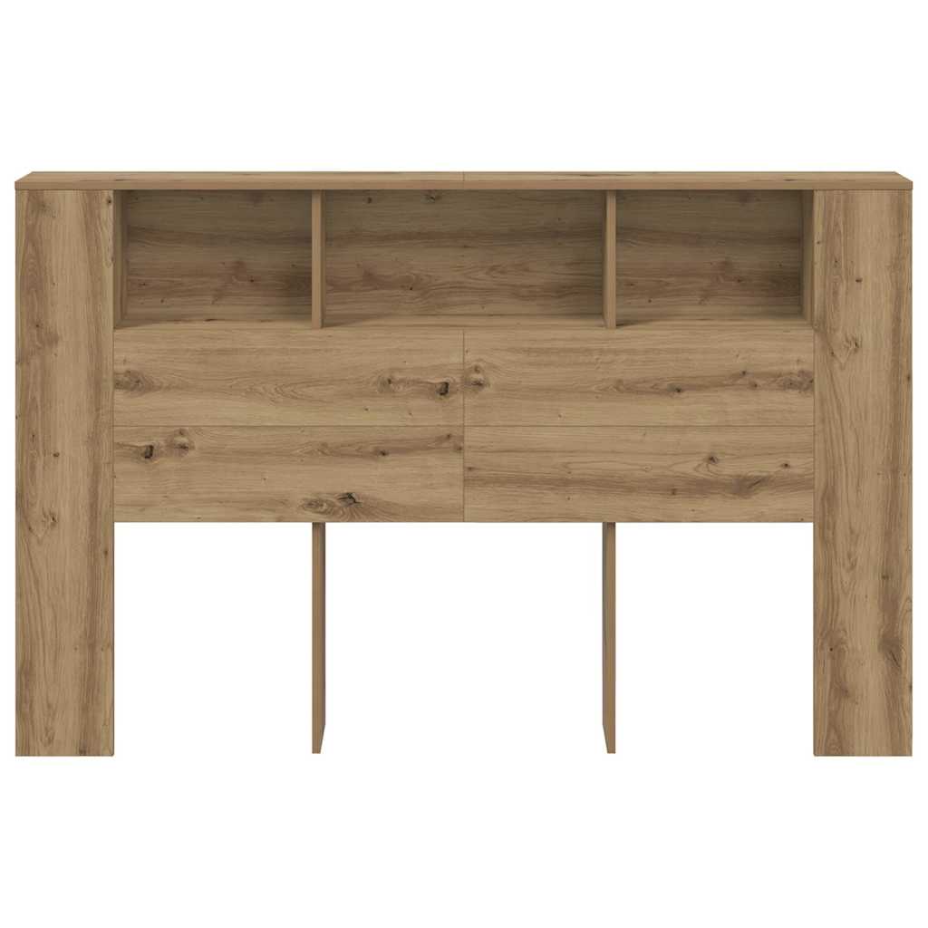 Ormarić s uzglavljem Artisan hrast 160x18,5x103,5 cm Konstruirano drvo