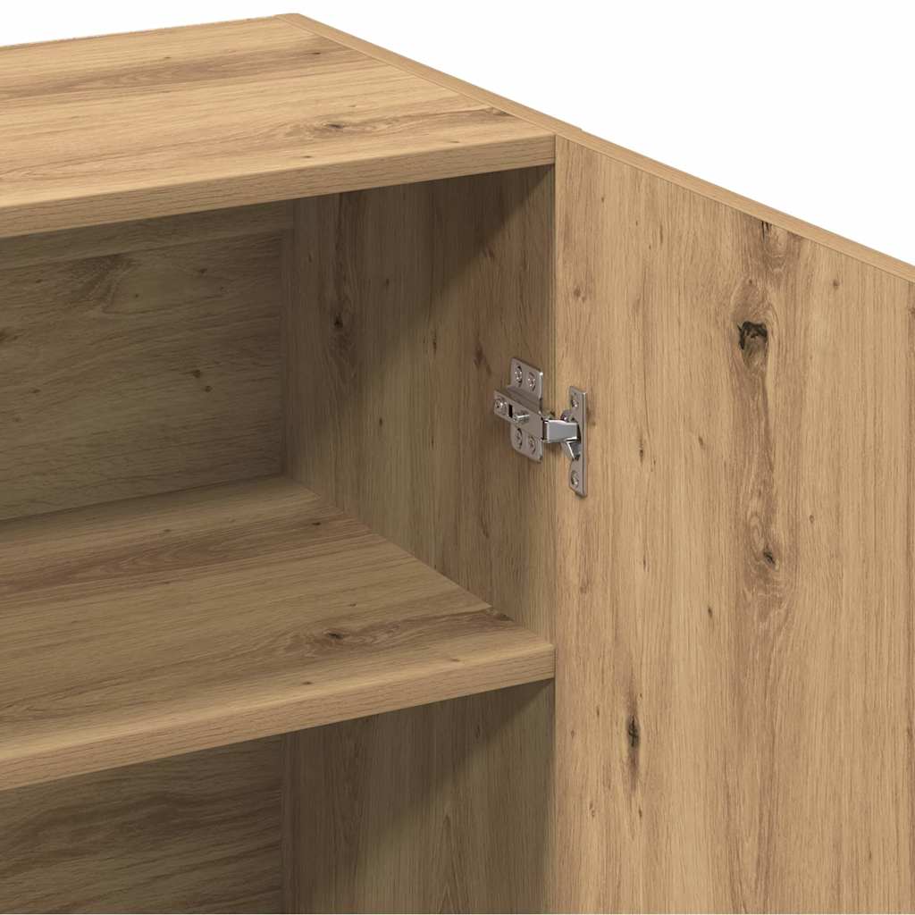 Komoda boja hrasta artisan 70x34x90 cm od konstruiranog drva