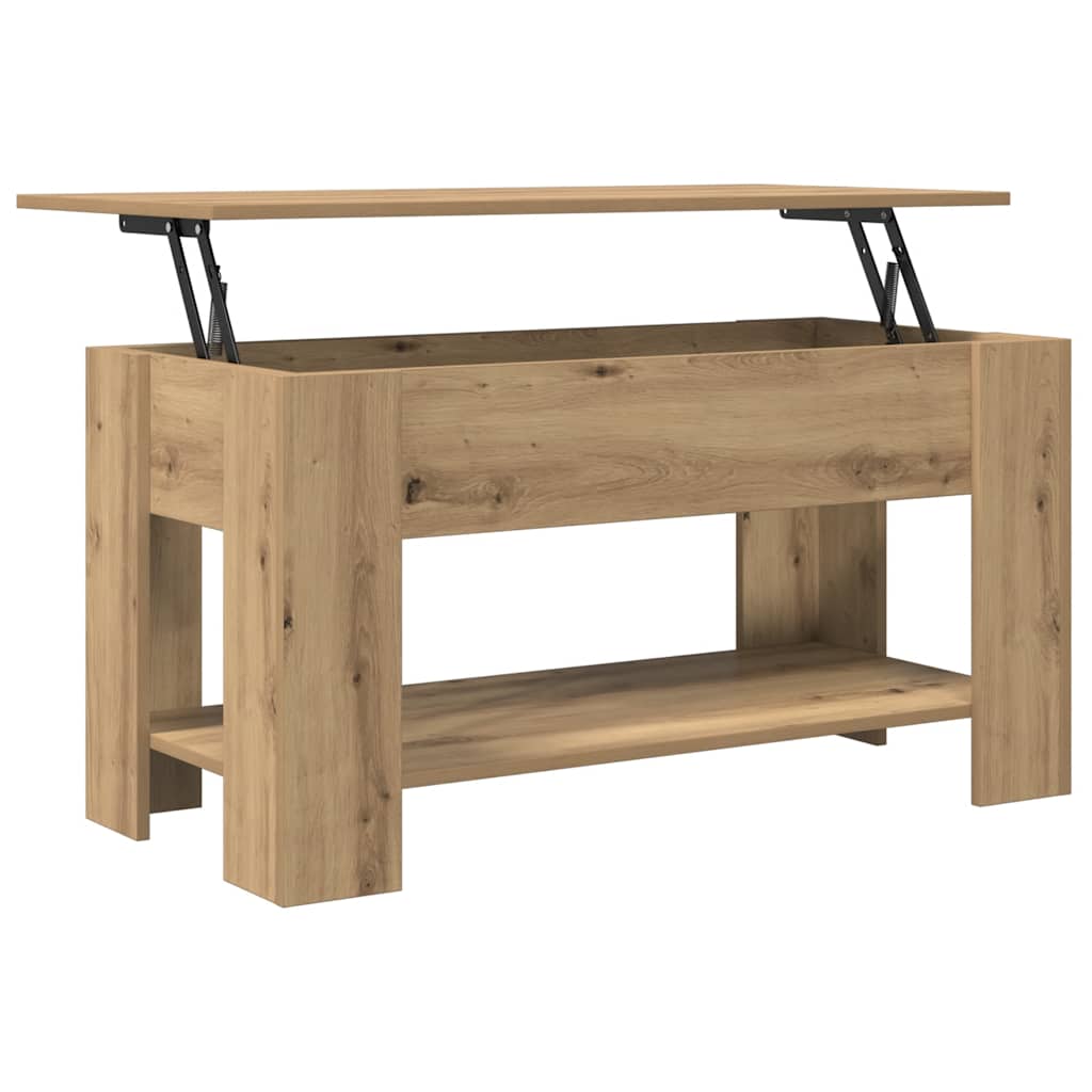 Stol za kavu Artisan hrast 101x49x52 cm izrađeno drvo