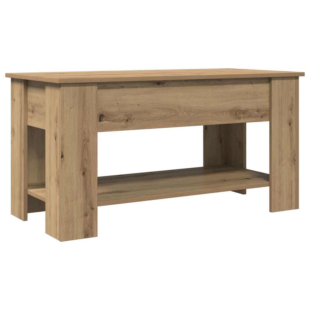 Stol za kavu Artisan hrast 101x49x52 cm izrađeno drvo